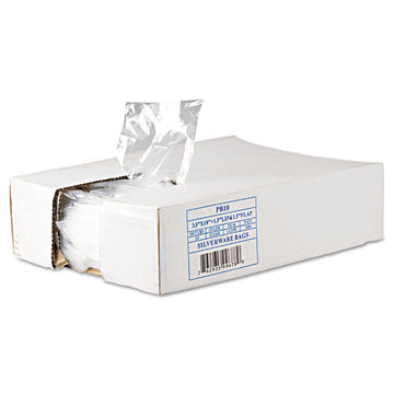 Inteplast Group Silverware Bags, 0.7 Mil, 3.5" X 1.5", Clear, 2,000-carton freeshipping - TVN Wholesale